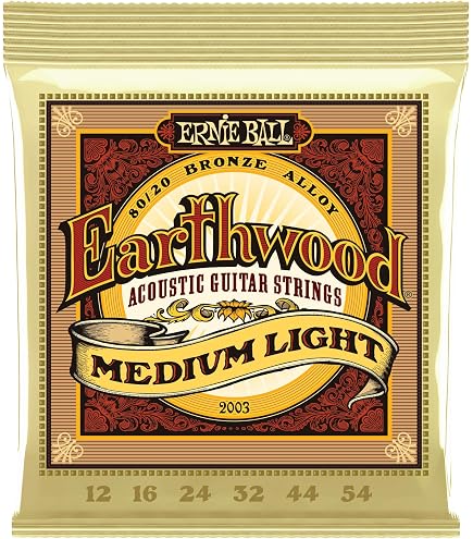 Ernie Ball P02070 Earthwood Phosphor Bronze Acoustic Bass Strings